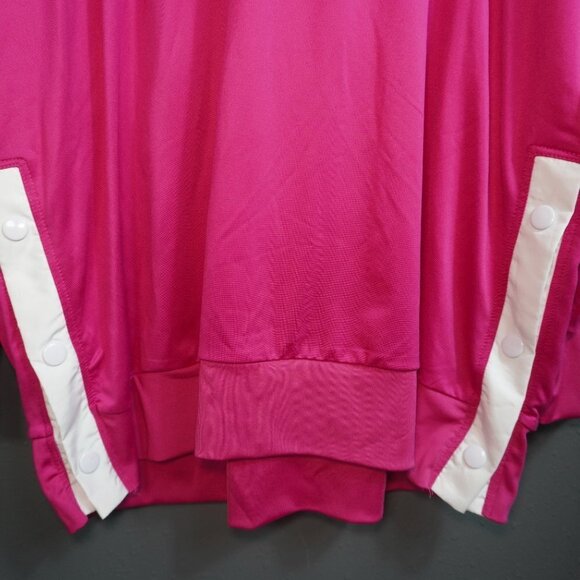 No Boundaries Womens Pink"Girl Boss" Hooded Light Weight Snapped Jacket Size XXL - Picture 2 of 6